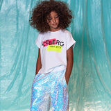 T-shirt Ice Iceberg junior girl con stampa logo