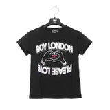 T-shirt in jersey da bambina BOY LONDON con logo