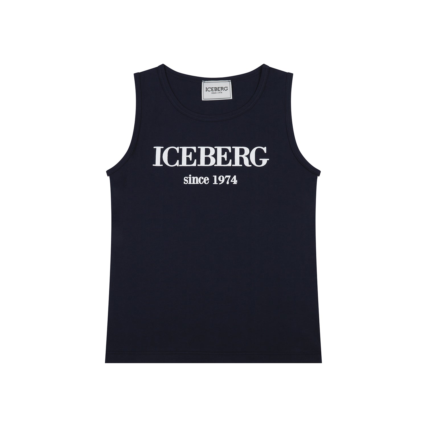 Canotta ragazzo Iceberg in cotone