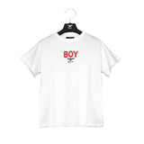 T-shirt in jersey da bambino BOY LONDON macro aquila multicolor