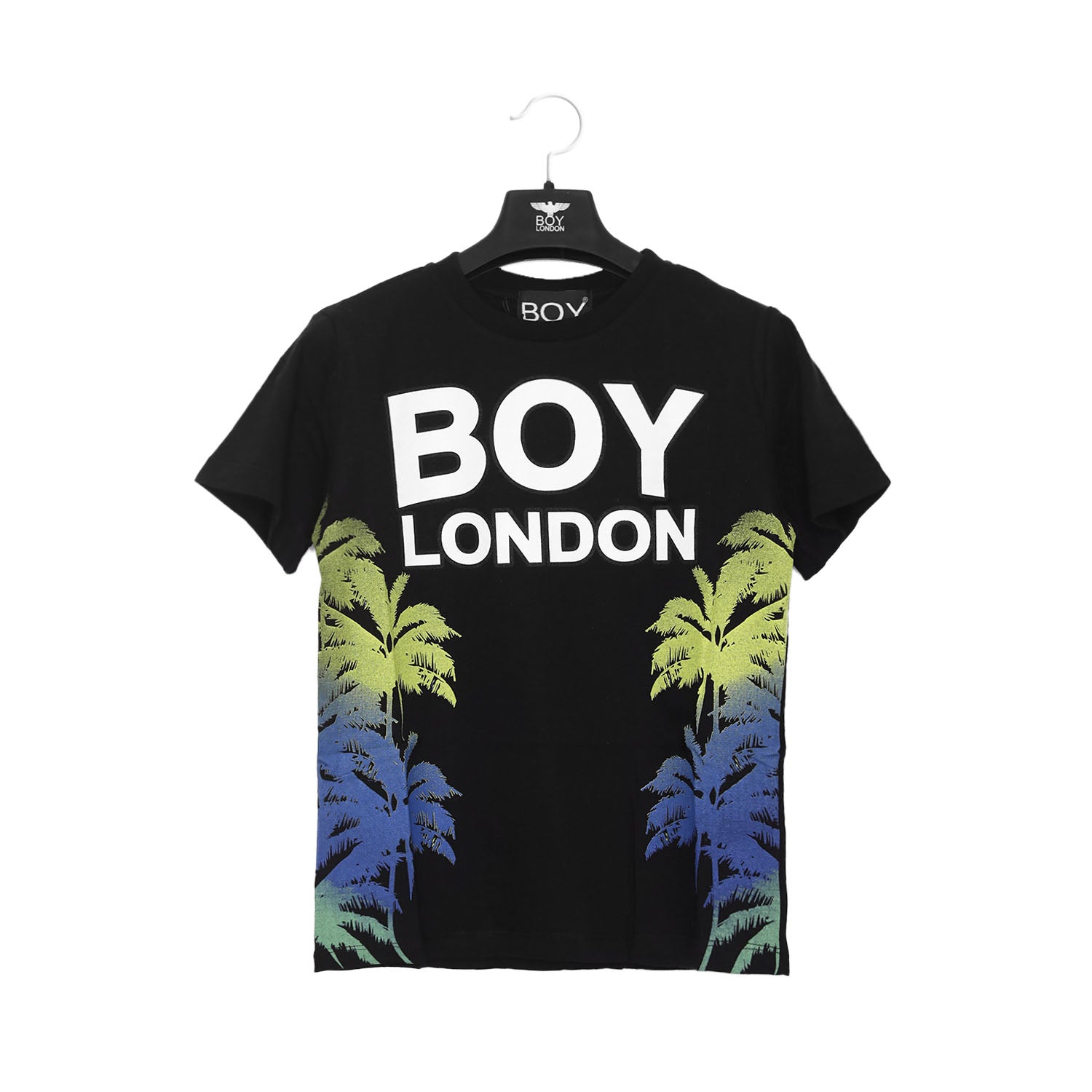 T-shirt in jersey da bambino BOY LONDON sfumatura palme
