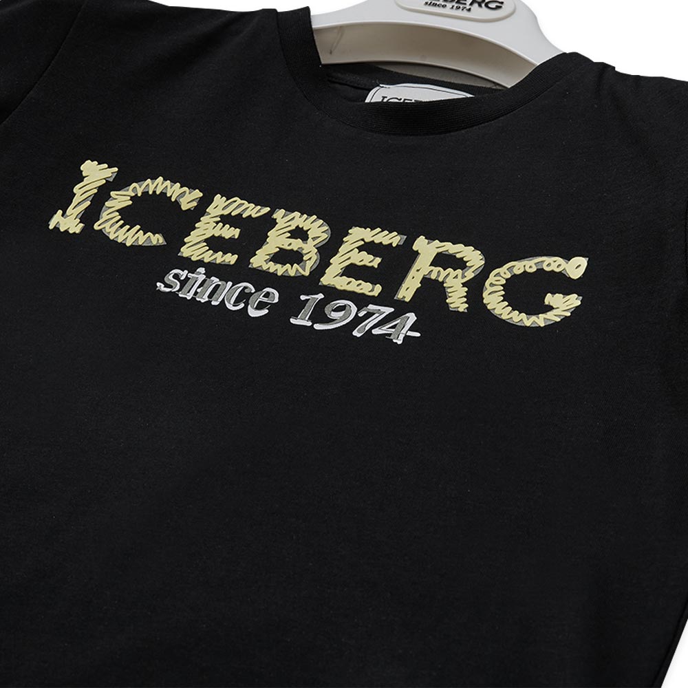T-shirt junior boy Iceberg in cotone