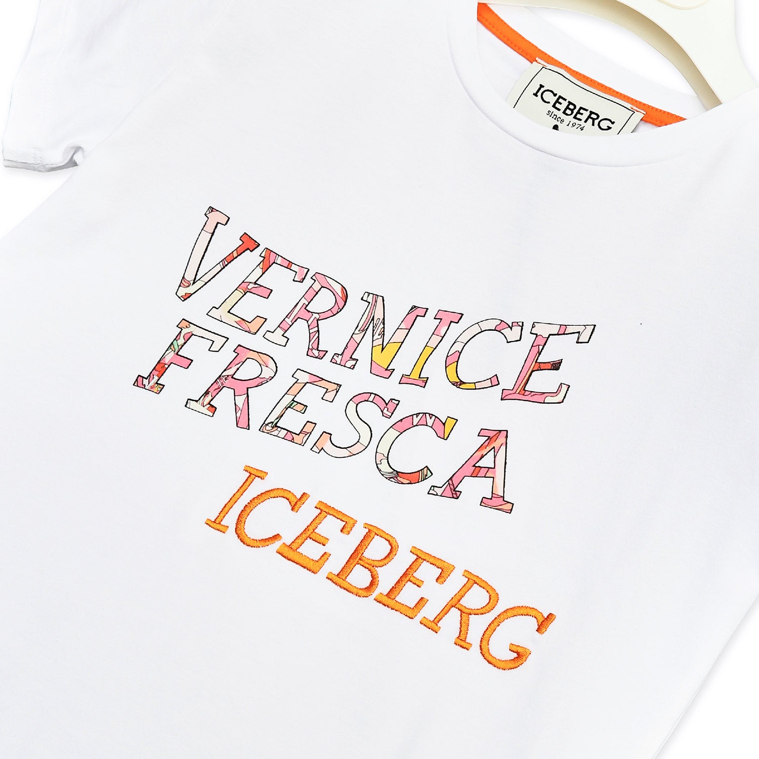 T-shirt ragazza Iceberg in cotone