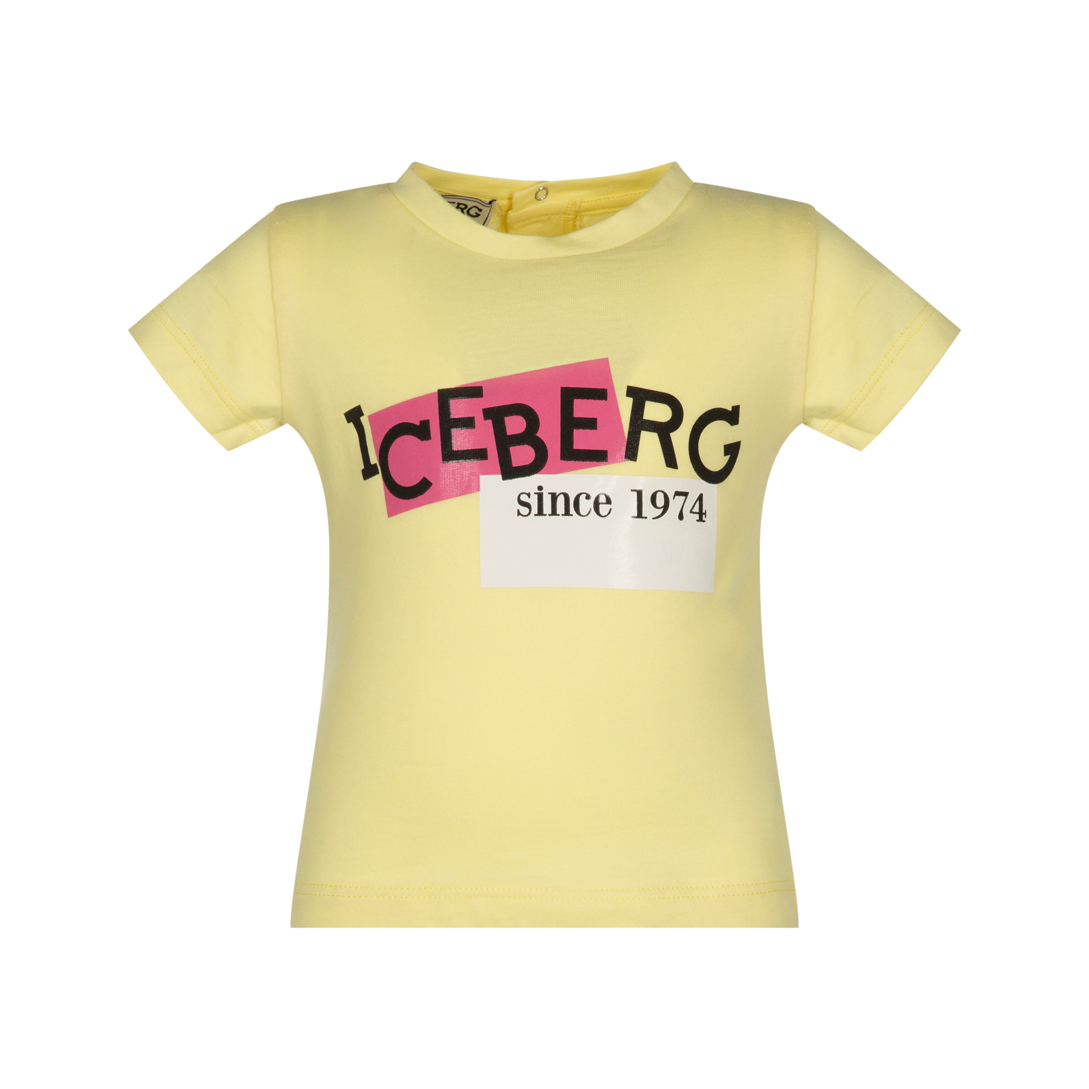 T-shirt Iceberg bambina fluo