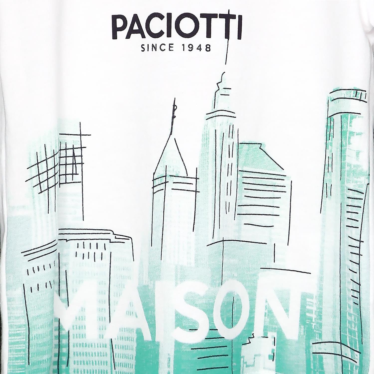 T-shirt baby boy Paciotti in cotone