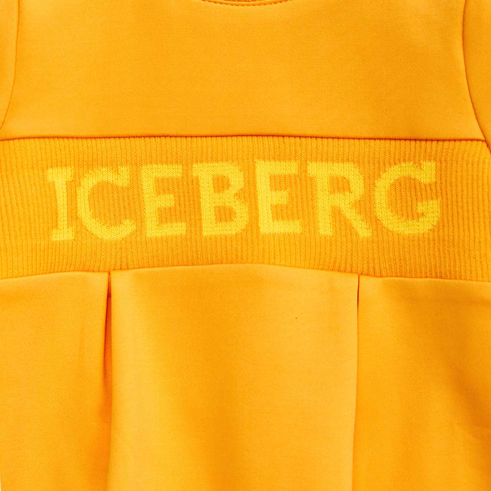 Vestito bambina Iceberg in felpa